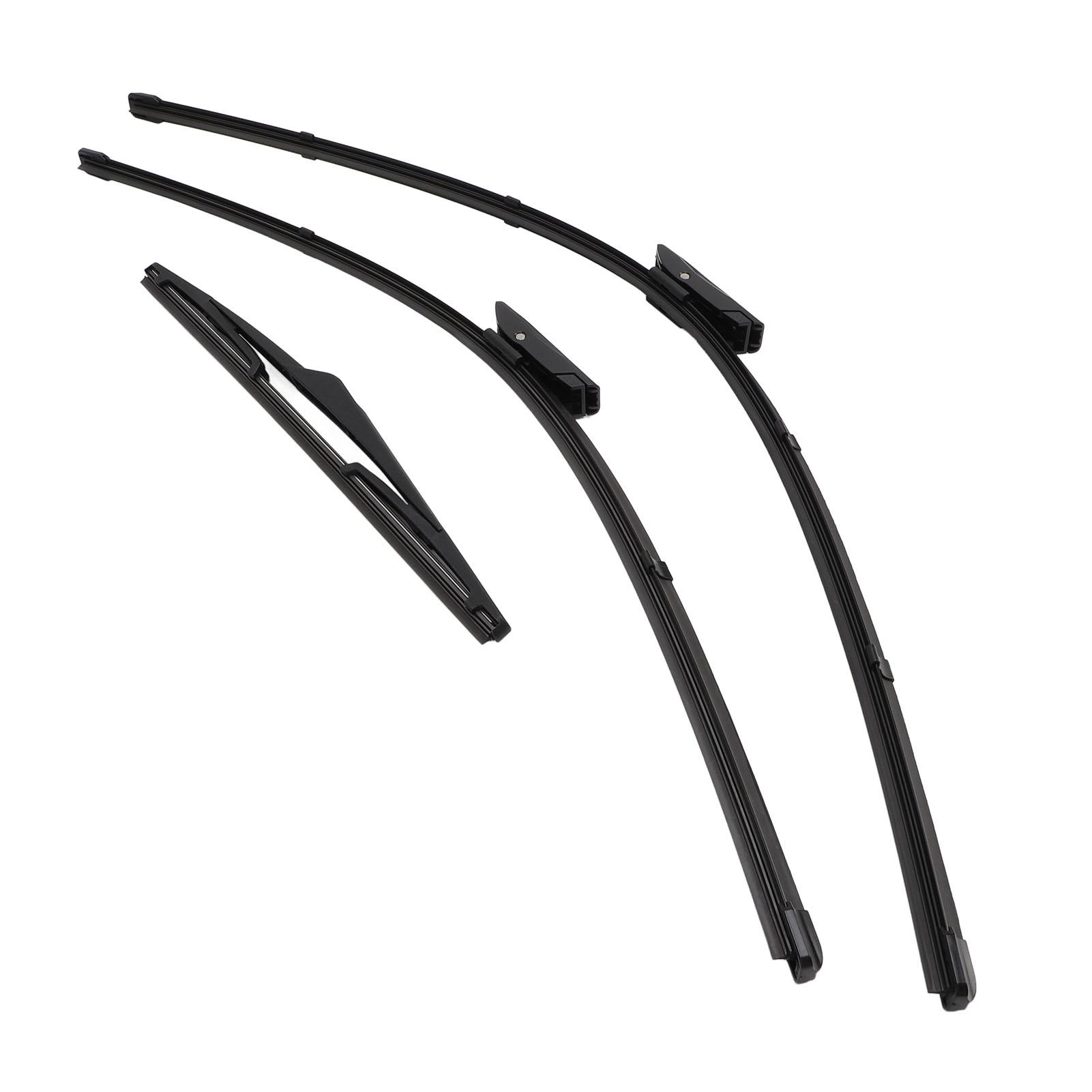 

Комплект из 3 шт. Щетки стеклоочистителя Эффективная очистка Передняя Задняя Щетки стеклоочистителя для лобового стекла Замена для