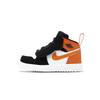 Air  1 Mid Alt Comfortable Simple Non-Slip Shock Absorption Mid-Top Walking Shoes Baby Shoes Black White Orange AR6352-058