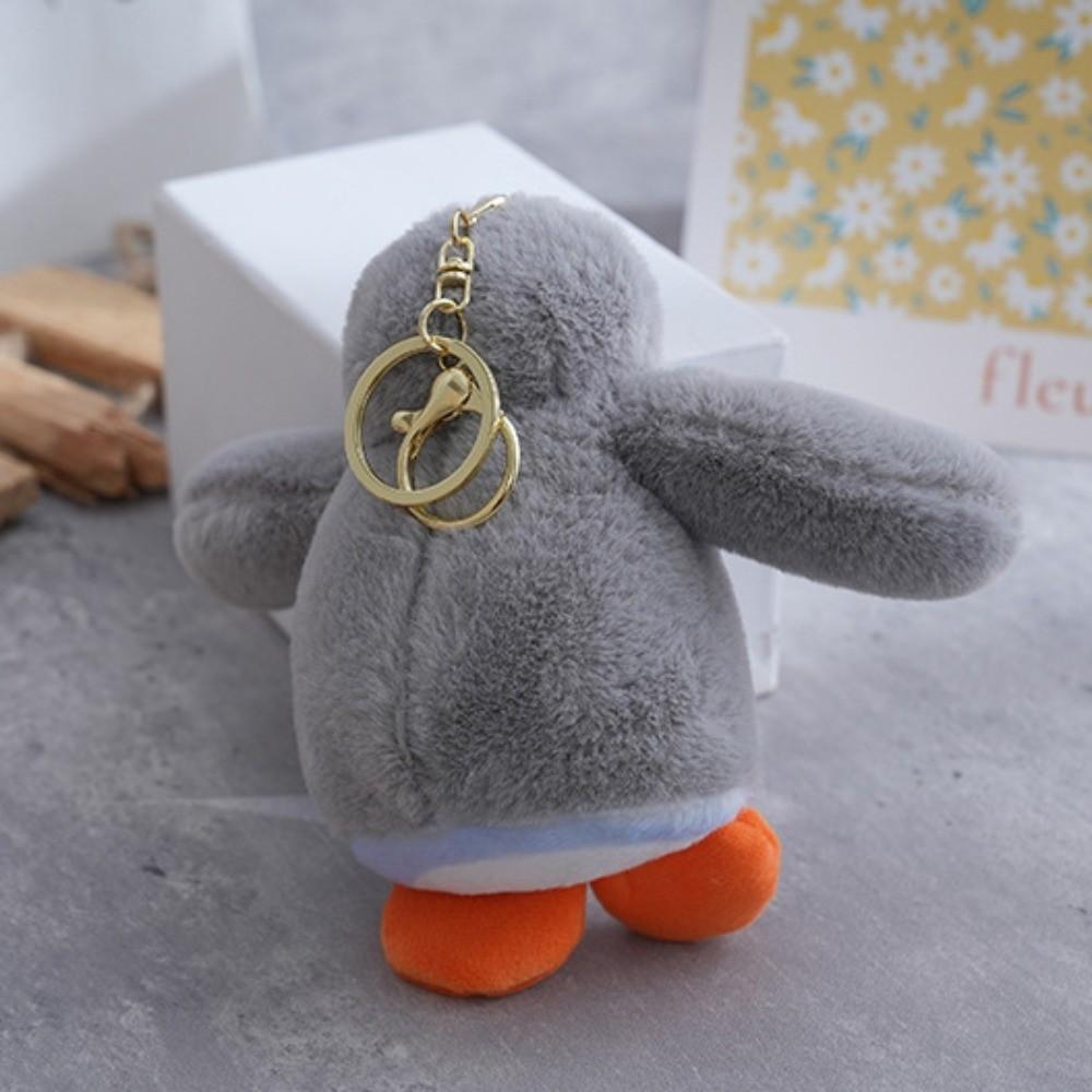 Funny Pingu Doll Pendant Stuffed Animal Stuffed Penguin Keychain  Backpack Charm