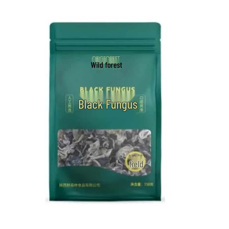 Wild Forest Zhashui Black Fungus