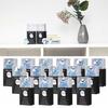 36Pcs Miniature Ghost Figurines Glow in The Dark Mini Ghost Figures with Box Positive Ghost Miniatures for Halloween Party Favors DIY Projects