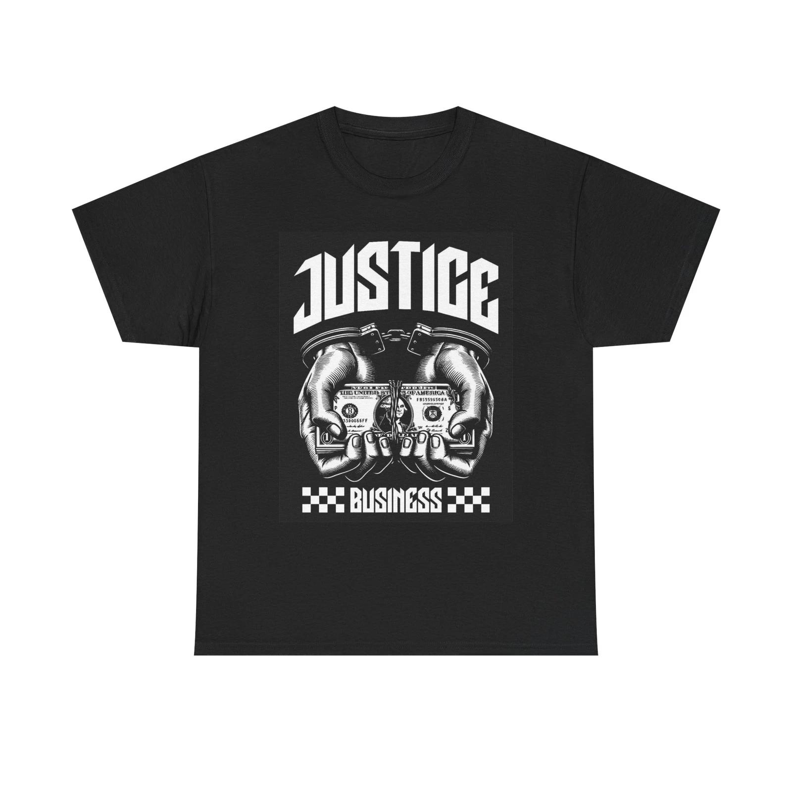 Men s and Women s T-shirts Justice Business XXL