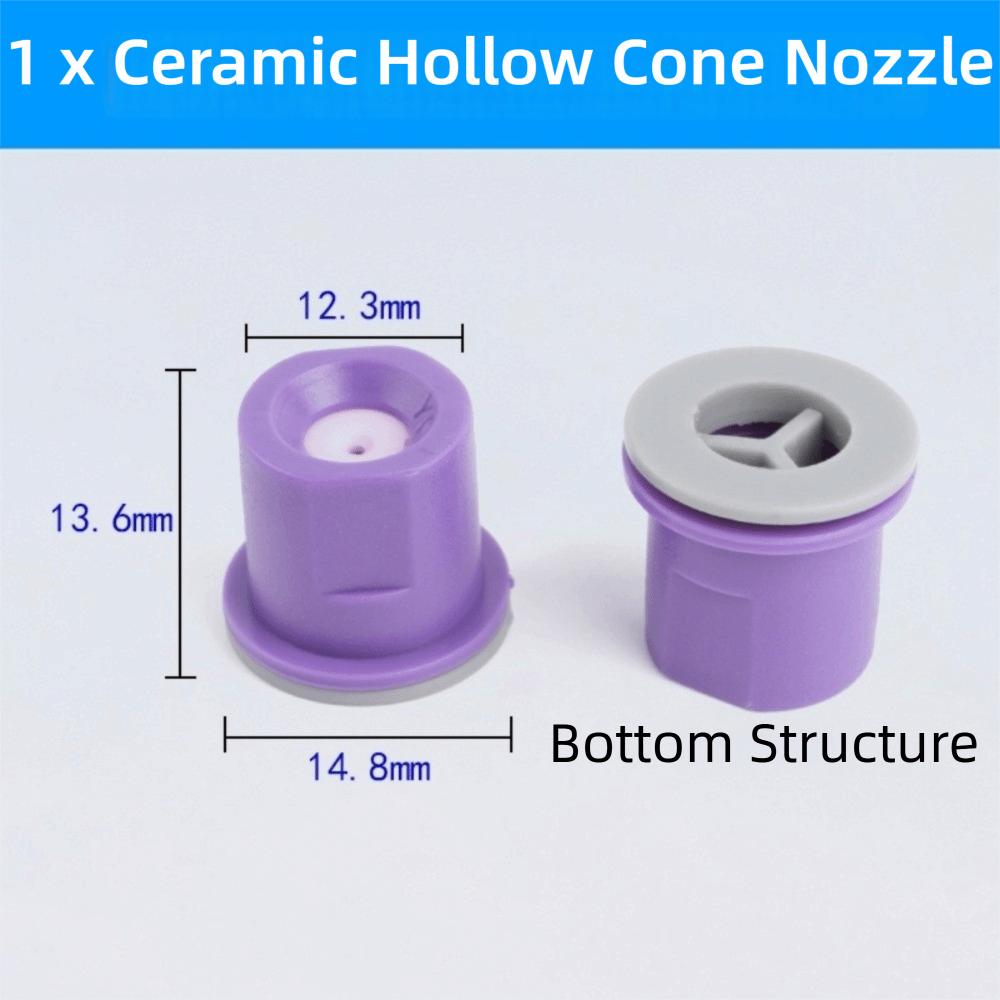 80 Degree Agricultural Sprayer Nozzle Ceramic Core High Pressure Nozzle  Agricultural Spraying