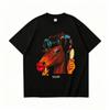 Fashion 15 Colors Makeup Horse Print Women's T-Shirts Summer Street Short-Sleeve Outdoor Casual Tops for Men's and Women's Tees Top