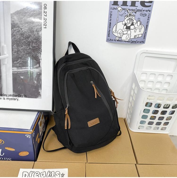 Schoolbag custom backpack women's winter new trend fashion college student high school backpack casual versatile bag women