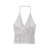 Jnleaog Autumn New Women's Clothing Fashion Style French Design Ruched Sequin Tops 1014801808