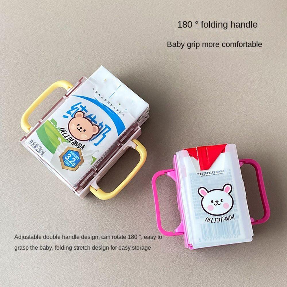 With Handles Children's Milk Cup Holder Portable Anti-overflow Cup Holders New Milk Cup
