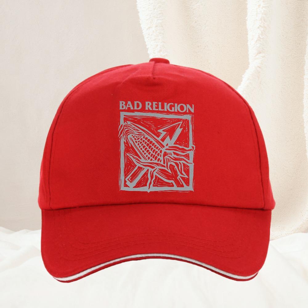 Bad Religion Unisex Tegen de Stroom In Slimfit pet Zomerse honkbalpet Verstelbaar voor Dagelijks Gebruik pet Alle Seizoenen Reisgeschenk
