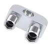 AC Line Compressor Adapter 3 4 16in 7 8 14in Aluminium Alloy Replacement for LSX LS3 AC Compressor
