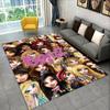 Bratz Doll Kawaii Girl Cartoon Carpet Rug for Playroom Bedroom Living Room Sofa Home Decor,kid Game Area Rug Non-slip Floor Mat