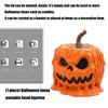  Compact Halloween Pumpkin Figurine Waterproof Resin Decoration For Home Garden Party Decors Storage Friendly