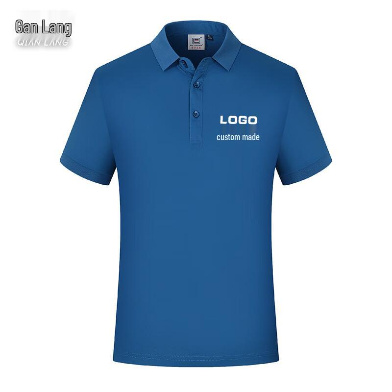 

Unisex Summer Casual Cotton Polo Shirt XL