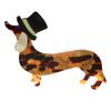 Fashion Acrylic Acetate Dachshund Dog Brooch Cute Cartoon Animal Pin