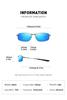 Night Sunglasses for Large Yellow Day and Night B1229 [FEISEDY] Men, UV400, Sports, Golf, Driving, Size, Lens, Lightweight, Bicycle, Driving, Fishing,