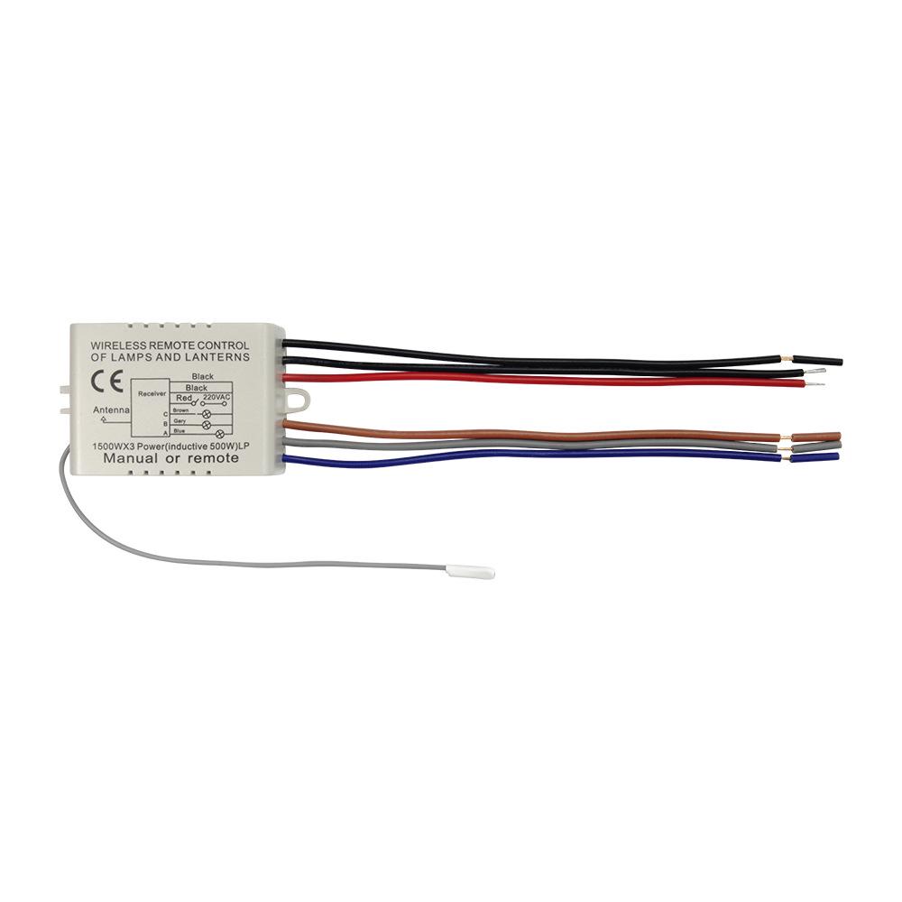 220V Wireless Remote Control Light Switch for LED/Ceiling/Incandescent Lamps