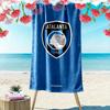 Atalanta Fan Vibe Print Beach Towel, Large Soft Quick Dry Towel for Beach Camping Swimming