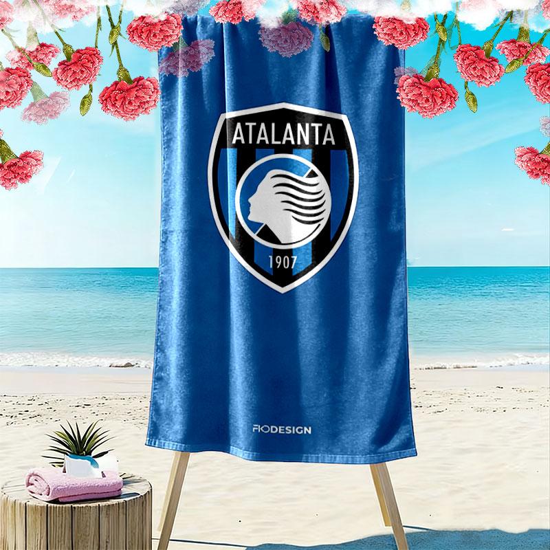Atalanta Fan Vibe Print Beach Towel, Large Soft Quick Dry Towel for Beach Camping Swimming