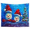 Wall Tapestry Christmas Hanging Cloth Background Xmas Home Decoration Tapestry