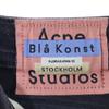 ACNE STUDIOS Tapered denim pants w24 Black series jeans Women Used