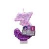 Birthday Celebration Cartoon Digital Birthday Candle Handmade Cake Decoration