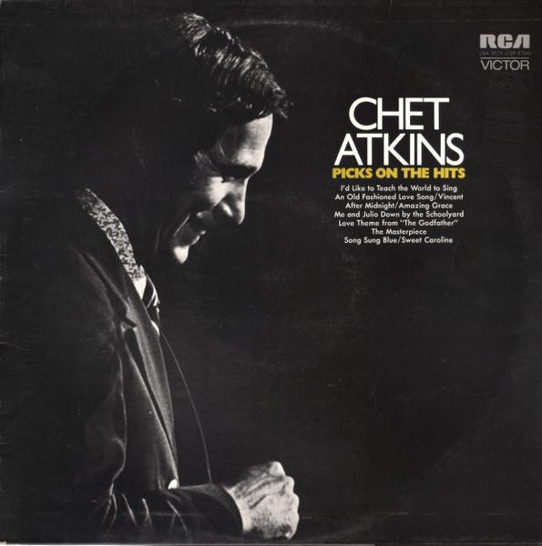 

LP Record CHET ATKINS - Picks On The Hits LSA3121 RCA Victor 1972 UK Folk Used