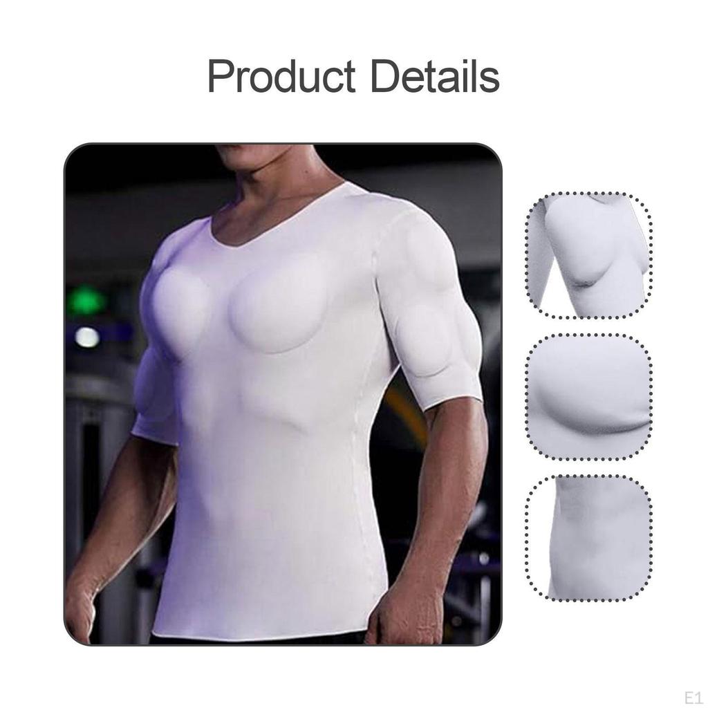 Chest Enhancer Shirt for Men, Celebrations