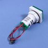 Mini Dual Display Voltmeter Ammeter Ad16-22Vams 220V Square Led Digital Ammeter Voltage Current Meter Voltammeter