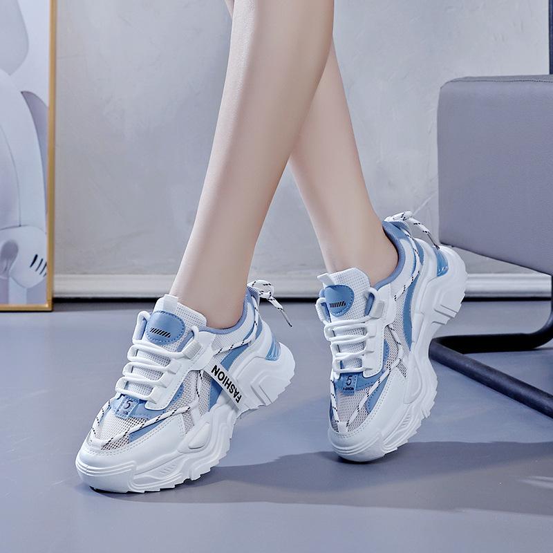 2023 de primăvară, pantofi respirabili pentru tată, pantofi casual pentru studenți, tălpi groase, pantofi de alergare pentru femei, 810