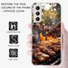 Barbecue and Grilled Meat BBQ Phone Case for Samsung A16 A17 A26 A36 A56 A57 A55 A54 A37 A15 A25 A35 A14 A24 A34 Galaxy Note 20