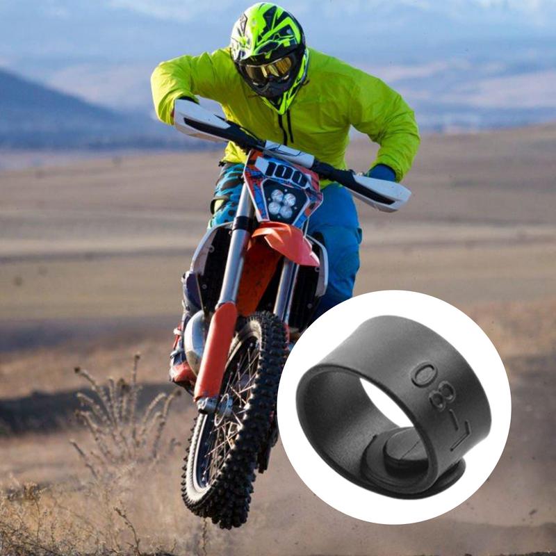 6 Stück Schwarze Motorrad-Gummibänder Zur Rahmenbefestigung Kabelbinder Kabelbaumkabel Zubehör für Motorrad Bike Auto