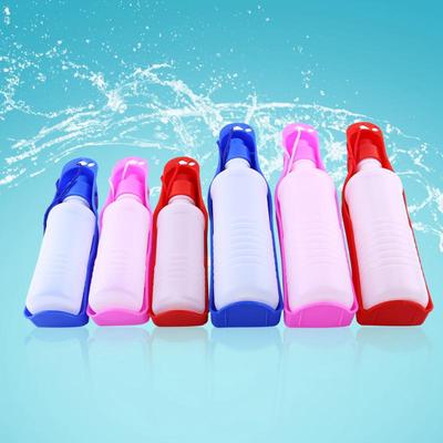 250ml/500ml Love Pet Dog Travel Water Bottle Puppy Drinking Feeding Fountain Bottle