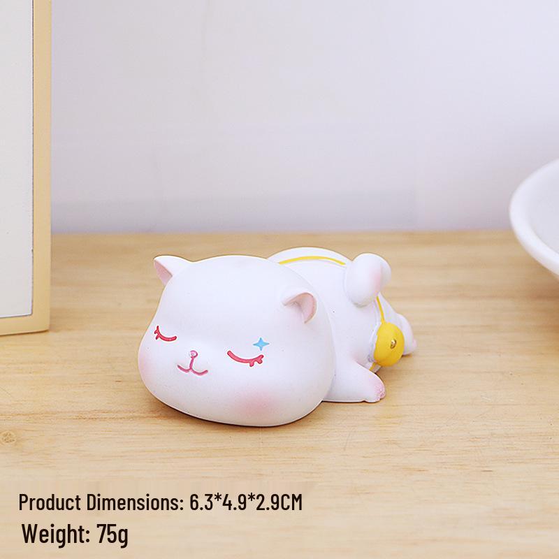 Cute Animal Figurine: Desk Decoration & Stress Relief Gift