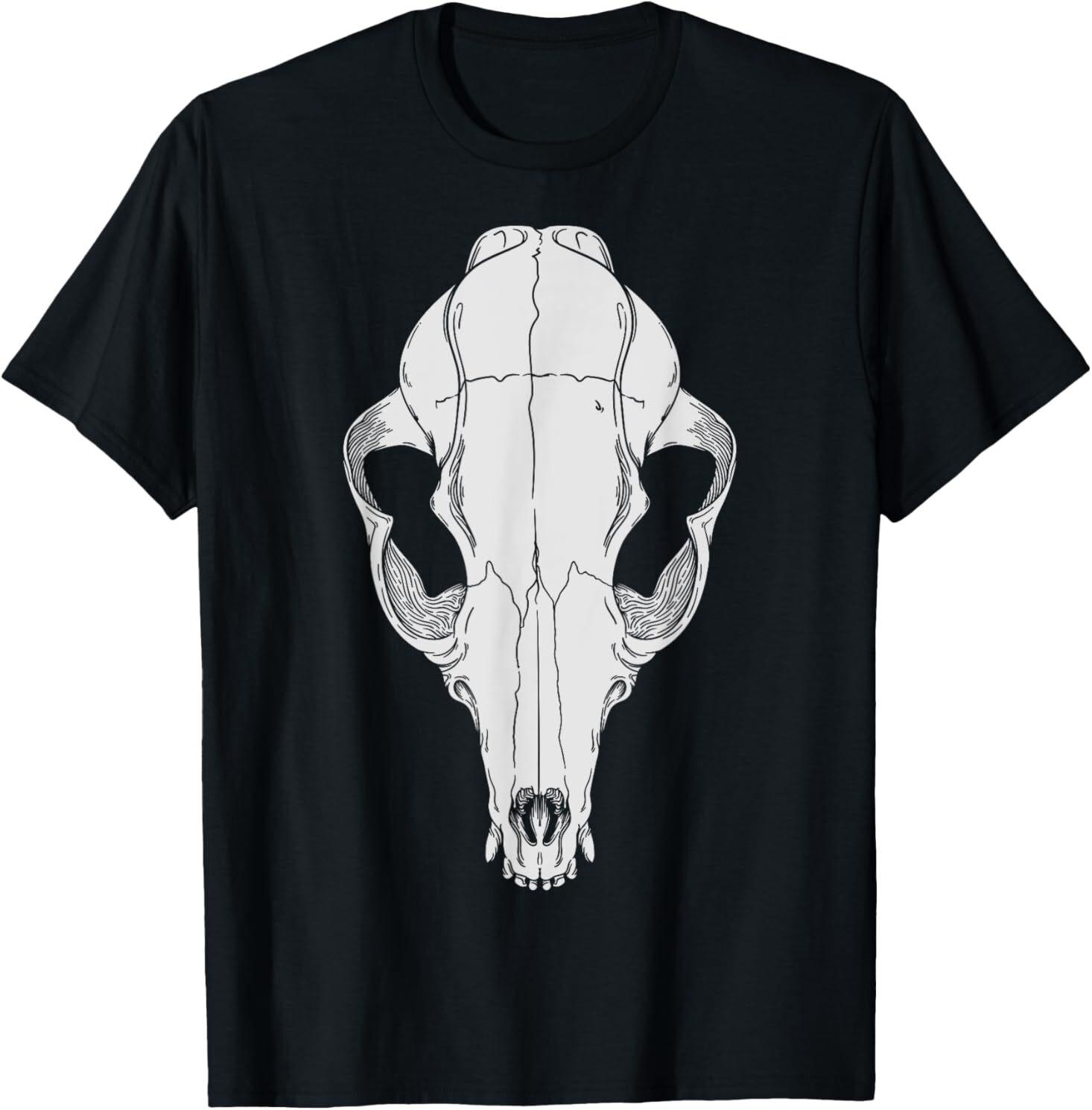 Gothic Pastel Goth Pagan Occult Skull T-Shirt XXL