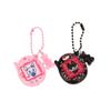 Tamagotchi Cat Bear Keychain Realistic Electronic Pet Beads Necklace Pendant Keyring Jewelry Bag Decoration