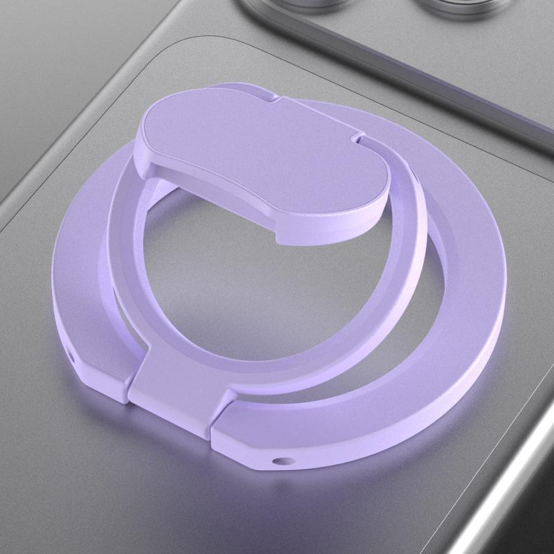 Double Sided for MagSafe Phone Stand Magnetic Phone Ring Holder Kickstand Magnet Grip for IPhone Samsung Folding Portable Holder 5