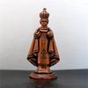 Vintage Designs Standing Maria Figurine Antique Metal Religous Figure Sculpture Miniature Ornament Spiritual Decoration