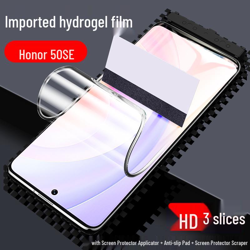 Hydrogel & Tempered Screen Protector for Honor 50, 50 Pro, & 50 SE - Full Coverage