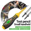 Electrician Tester Pen Word/Crossing High Torqued Screwdriver Electricity Detector Meter Buzzer Alarm Electricity Test Tool