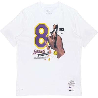 Kobe 81 Points Commemorative Quick-Drying Short Sleeve T-Shirt Men Tops White DA8233-100