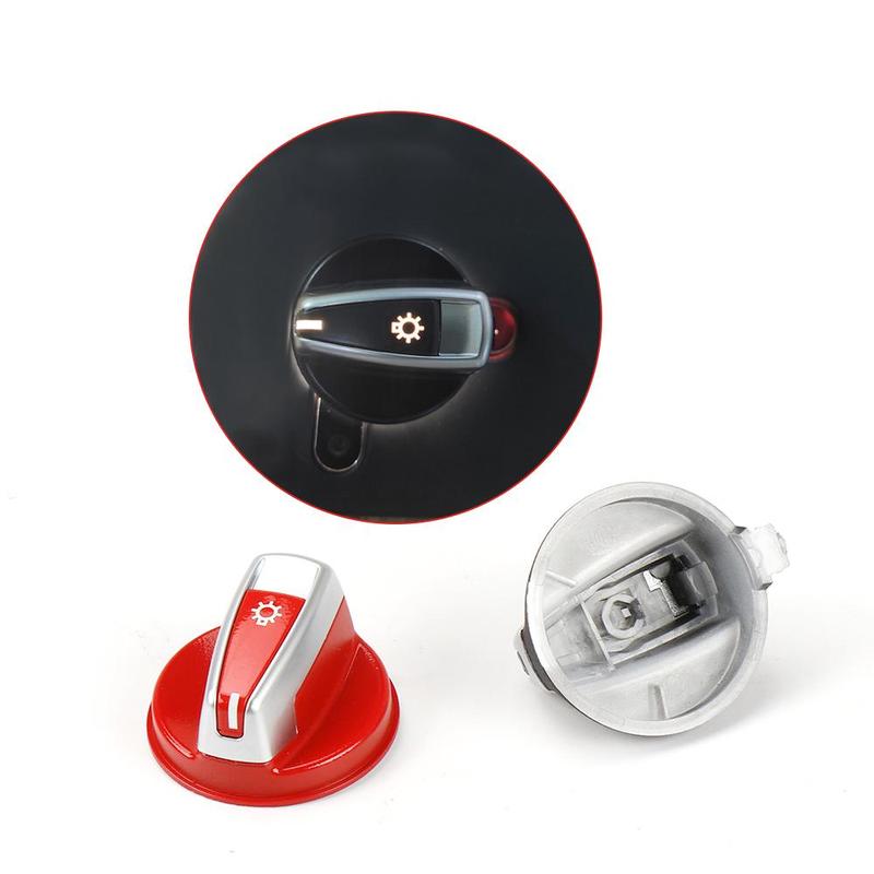 Car Front Headlight Switch Headlamp Control Knob Button Cap 61316932794 For BMW 1 3 X1 E84 E87 E88 E82 E90 E91 E92 E93
