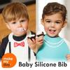 Make My Day Silicone Bib Japanese Silicone Soft Ages 6 Months 3 Bib Oil-Resistant [Official Product] Dishwasher-Safe, 100% Bib, - Years, BB120, Kids'