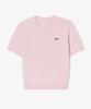 LACOSTE Women'S Basic Crew Neck Short Sleeve Sweater Af115E-56G Ady