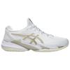 Asics Court FF 3 PU Synthetic Leather Support Low Top Tennis Shoes Men's White 1041A369-107