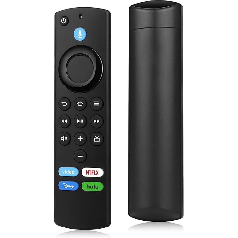 Replacement Voice Remote Control Fit for FireSeries-AMZ-Smart TVs Stick/Lite/4K Max/4K/HD,TV Cube, Smart TV 3rd Gen, Compatible with