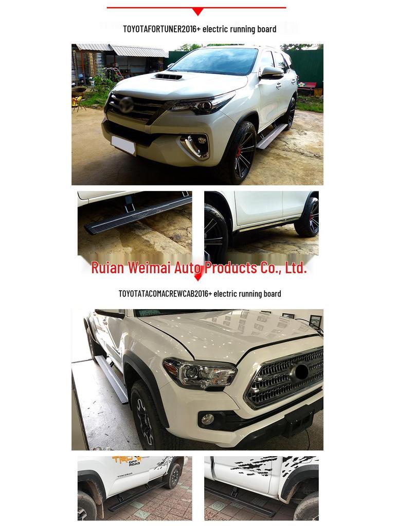 Toyota Hilux Tacoma Electric Pedal & REVO Side Step Extension