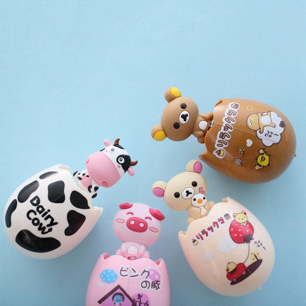 Double Suction Cup Animal Children Toothbrush Holder Cartoon Toothbrush Rack  Household