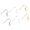 50-200Pcs Stainless Steel Earrings Clasps Hooks Hypoallergenic Ear Hook Earring Fish Hooks For Handmade Jewelry Earwire Findings