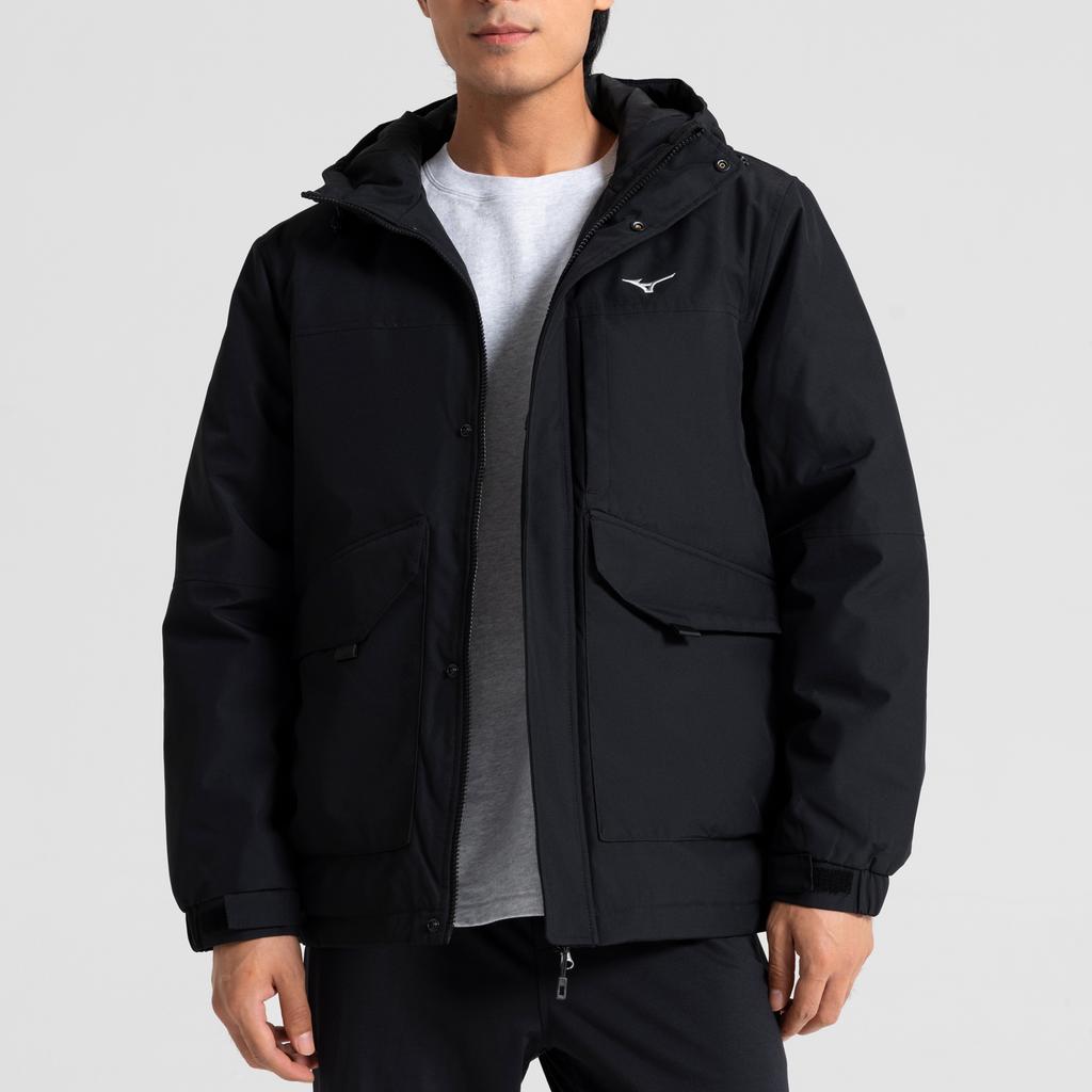Mizuno Down Jackets Unisex Hooded Thickened Down Jacket K2CN36D3