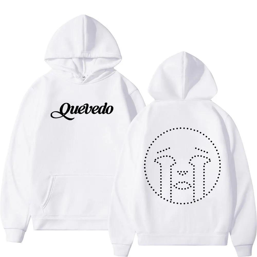 Rapper Quevedo Buenas Noches Hoodies Men's Women High Quality Long Sleeve Sweatshirt Fashion Popular Pullovers Coat Streetwear