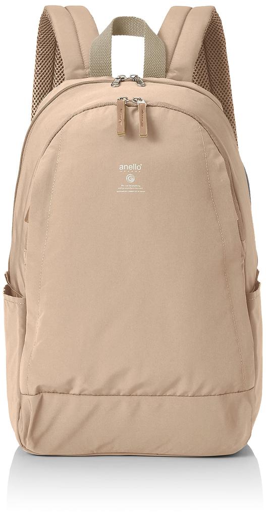 Anello Grande MOIST Backpack (GTM0311), A4 Size, 10 Pockets, Women's, Gray Beige, Free Size